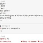 Dril Tweet Spend Less on Candles