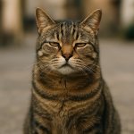 Cat who don’t care