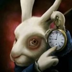 Rabbit with Clock