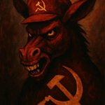 Democrat Communist Donkey