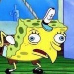 mocking spongebobby.