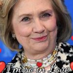Hillary Heart Throb I'm so in Love