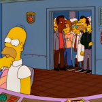 Homer is about to do something stupid