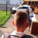 Jayden's bus is here meme