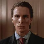 patrick bateman staring