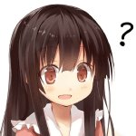 Confused anime girl