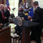 Trump Oval Office Dazed and Confused GIF Template