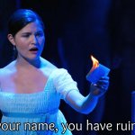 In Clearing Your Name, You Have Ruined Our Lives