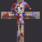pomni crucified