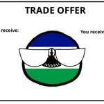 Lesotho trade offer