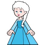 Snow Queen Elsa in Hero 108 Style