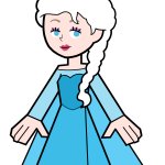 Snow Queen Elsa in Hero 108 Style