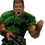 DOOM: Doomguy selfie