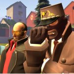 Engineer, Sniper and Spy unimpressed