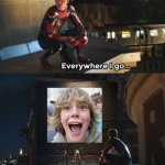 can this brainrot just die already | image tagged in everywhere i go i see his face,67 | made w/ Imgflip meme maker