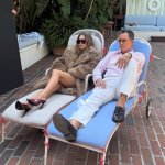 Sidney Sweeney and Steven Colbert meme