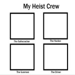 My heist crew template
