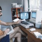 computer old school template