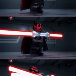Lego Darth Maul - eight blades