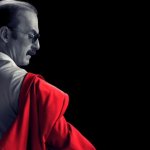 Saul Goodman with red coat