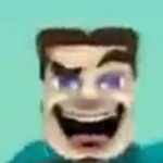 grotesque steve evil smile