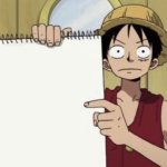 Luffy Pointing