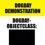 Dogday Label Empty label