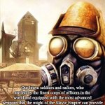 Slavic Iron Storm | Our brave soldiers and sailors, who are led by the finest corps of officers in the world and equipped with the most advanced weapons that the might of the Slavic Empire can provide | image tagged in slavic iron storm,slavic empire | made w/ Imgflip meme maker