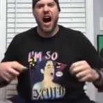 Guy eating sour candy GIF Template