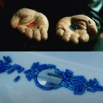 Matrix blue pill