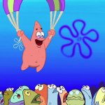 patrick star parachute