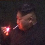 Kim Smoking