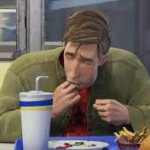 Peter Parker eats his feelings