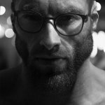 Gigachad Staring With Glasses