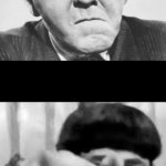 Ooohhhh wise guy | image tagged in moe howard | made w/ Imgflip meme maker