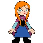 Princess Anna in Hero 108 Style