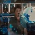 Tony stark designing GIF Template