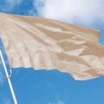 Beige flag