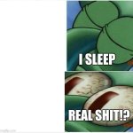 Sleeping Shaquidward