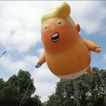 Trump blimp