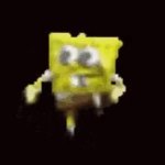 Spongebob dancing meme low quality GIF Template