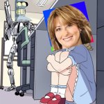 Woman Hiding From Bender