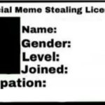 Meme Stealing license
