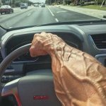 Buff Arm on Steering Wheel