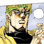 Dio hands folded