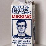 Missing Buttigieg meme