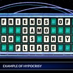 Friends of Damo JPP  Hypocrisy