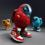 how did this go hard | image tagged in among us drip | made w/ Imgflip meme maker