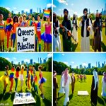 Queers for Palesitine meme