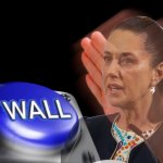 claudia sheinbaum wall button
